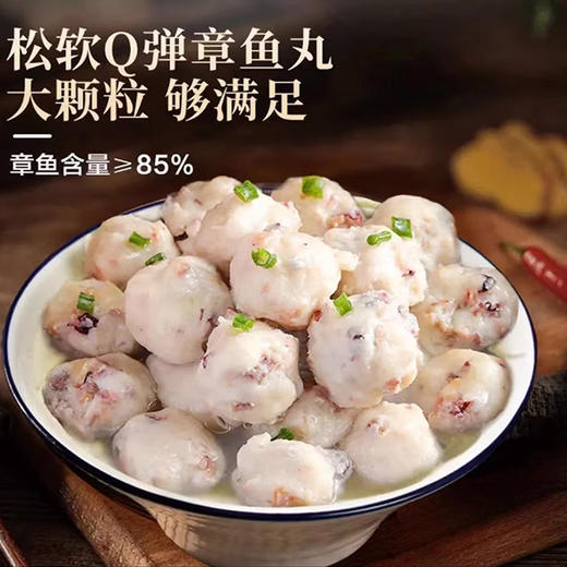 坤兴味王章鱼丸500g/小袋   2.5kg/大袋   4袋/件（20g/个） 商品图3