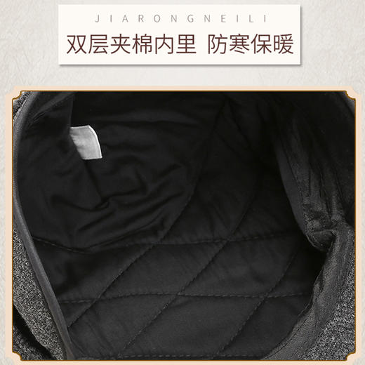 雀说 帽子男士冬季爸爸帽秋冬天护耳保暖前进鸭舌帽3ZF-5656 商品图2