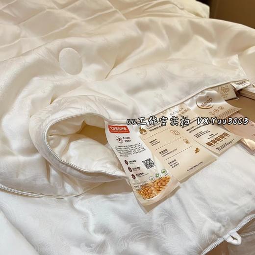 对被子有高要求的买！高端货， 轻奢60木本提花真大豆纤维被。 商品图10