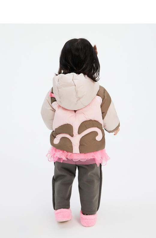 jnby   23年冬款  短款羽绒服  YNAC11010 商品图4