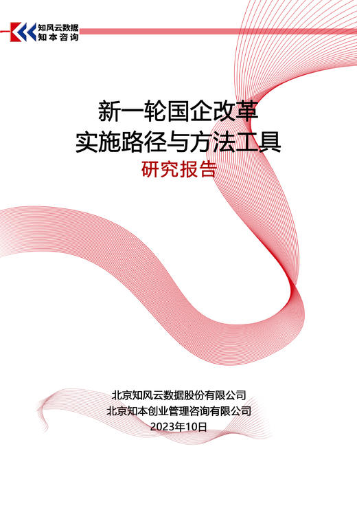 研究报告 《新一轮国企改革实施路径与方法工具 研究报告》 商品图0