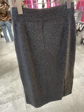 MZ松紧腰简约百搭针织半裙21207DT79 冬季 260734000028