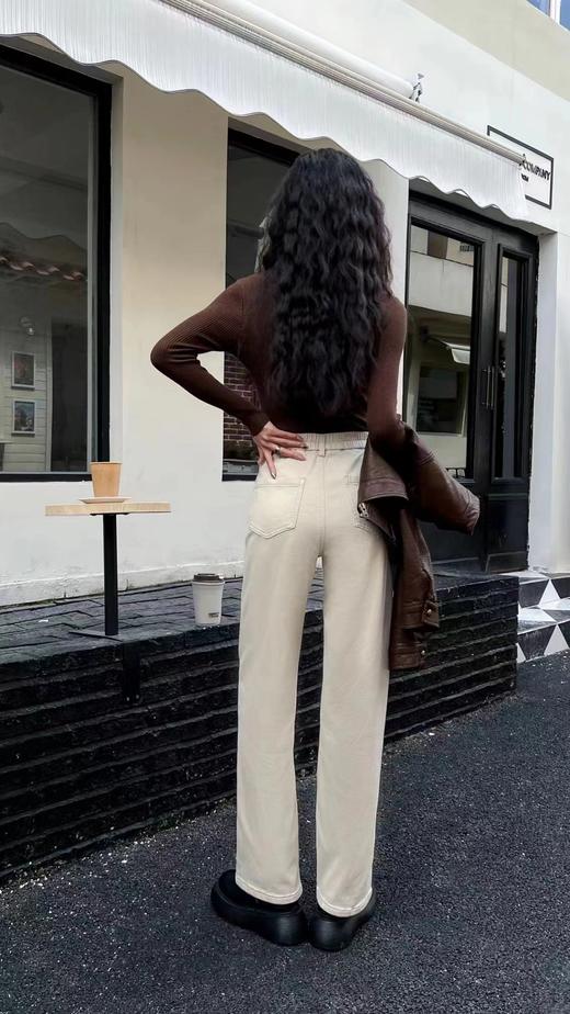 女休闲直筒裤601388 商品图2