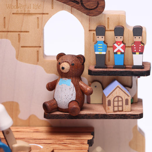 wooderfullife  音乐盒 小木偶工坊 商品图2