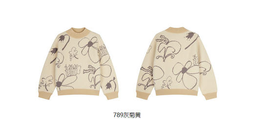 jnby  23年冬款  长袖套头毛衫 1NA311320 商品图13