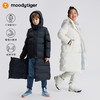 moodytiger 中长款鹅绒服亲子款可拆卸保暖三合一羽绒服 M34510702&54510707 商品缩略图0