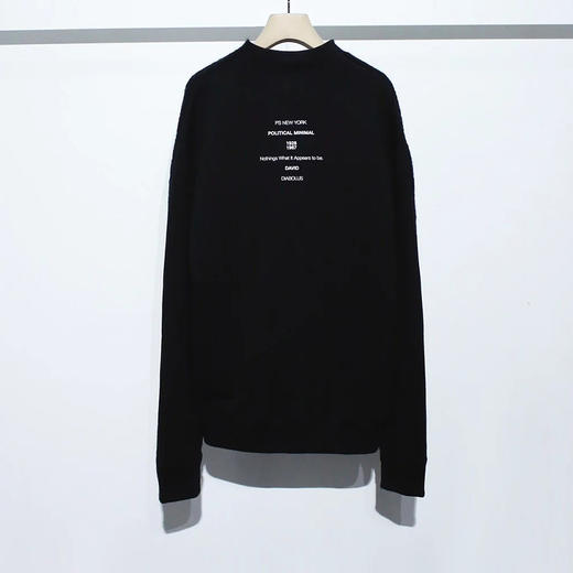 SOE Mohair Sweater & Sweat Shirts 马海毛羊毛棉双面拼接毛衣 商品图2