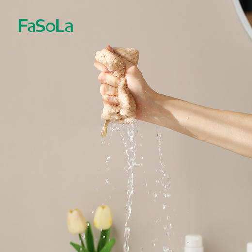 FaSoLa洗脸手腕带防溅水到袖口洗漱挡水防湿袖吸水手巾护腕运动擦汗手环 商品图6