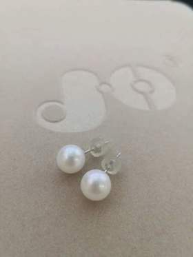 2F  金鸿珍珠    18k淡水珍珠耳钉