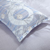 富安娜家纺床品纯棉套件床单四件套/星月竹影/静谧·蓝 商品缩略图6