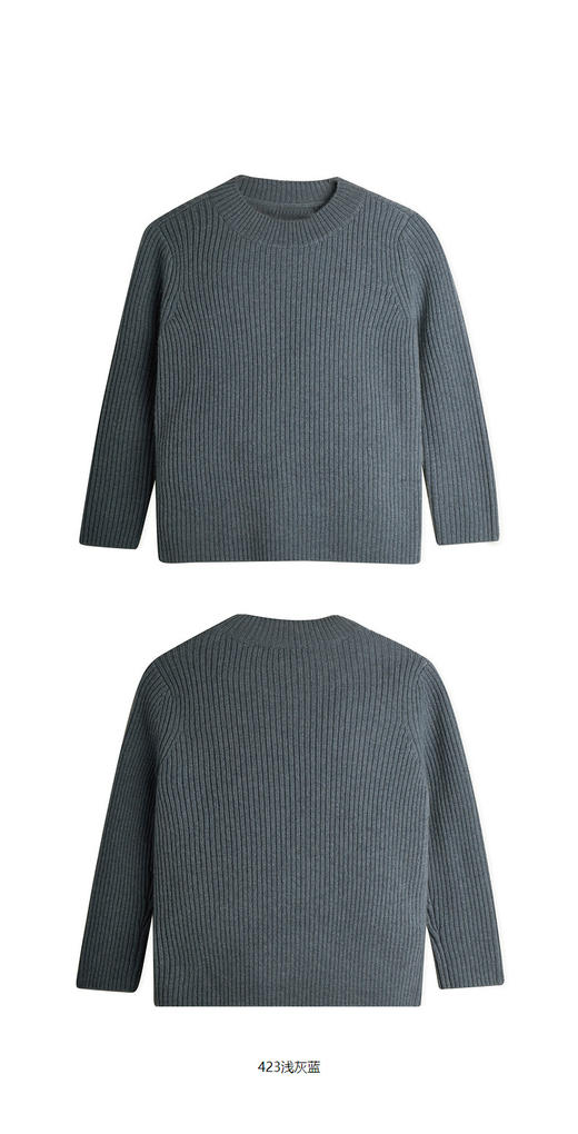 jnby  23年冬款   长袖套头羊绒衫  YNA311550 商品图9