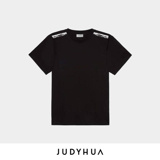 JUDYHUA 笔刷印染T恤 商品图0