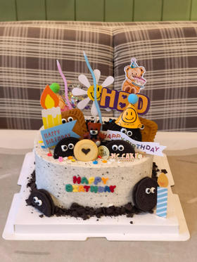 ins可爱方形奥利奥咸奶油