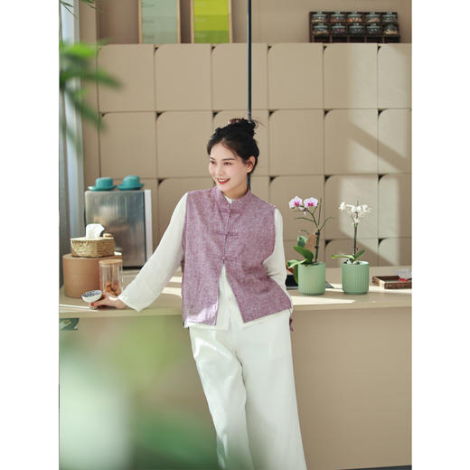 【线上专属】阔腿裤（23709317S-山矾A505） 商品图3