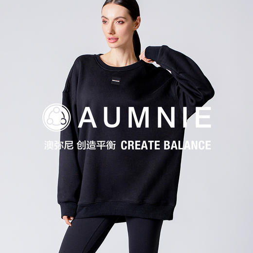 【AUMNIE】暖绒绒LOGO宽松加绒卫衣 WINTER FLEECE PATCH LOGO SWEATSHIRT 商品图0