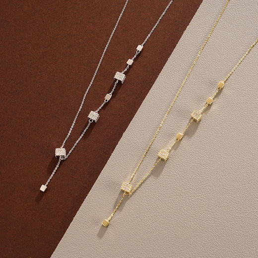 子佩集S925银【晚照】套链项链【V04342】2311 商品图2