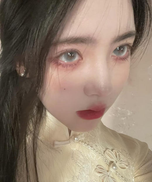 【大直径半年抛】LOVEIIKIRA-蓝悠悠-14.5mm【半年抛 0-1000度 含有525/575】着色13.9mm 商品图2