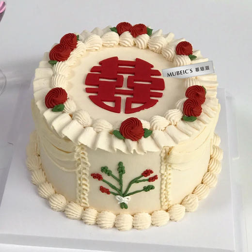 囍-手绘裱花蛋糕S212 商品图0