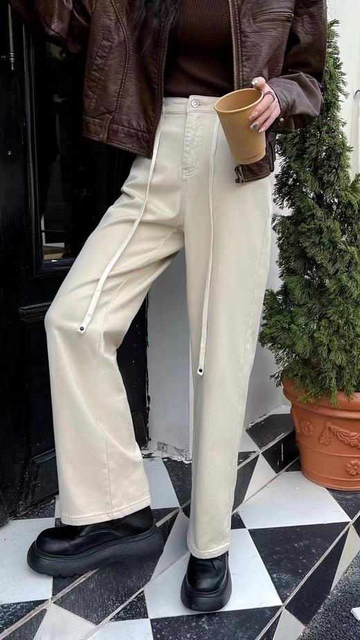 女休闲直筒裤601388 商品图7