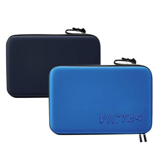 维克塔斯Victas乒乓球拍套VC-619硬质方形乒乓拍套拍包蓝黑双色可选 商品图0