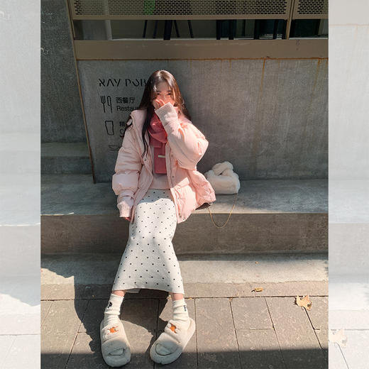 <曾小咸推荐>【可可椰椰】2色毛衣+波点半身裙 商品图2