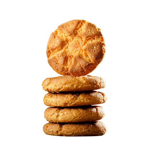 【香浓酥脆！藜麦桃酥芝麻饼】经典美味，不单独添加蔗糖，中老年代餐用传统糕点营养健康零食品老少皆宜 商品图3