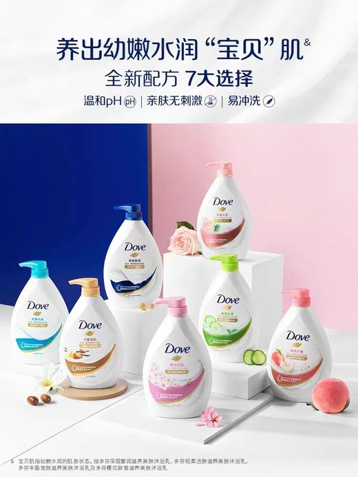 多芬深层莹润滋养美肤沐浴乳680g 商品图3