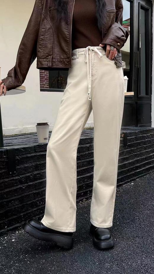 女休闲直筒裤601388 商品图3