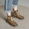 ZHR加绒马丁靴女英伦风厚底短靴女2023新款马丁靴秋冬款百搭女靴 商品缩略图8