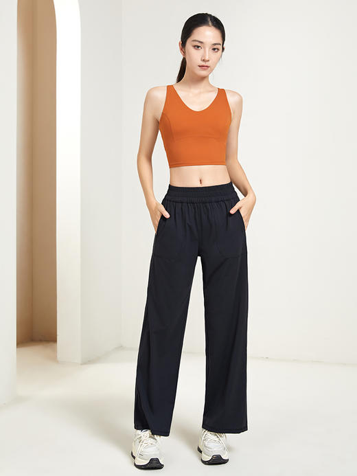 哈瓦塔超薄速干宽松直筒裤H321154 商品图9