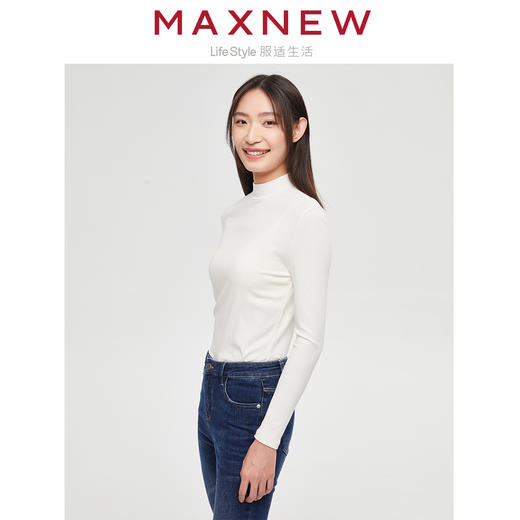 【T恤】女装素色长袖T恤 1M4222202 商品图2