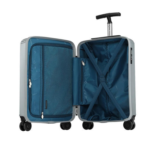 Diplomat外交官20英寸拉杆行李箱大容量结实耐用小旅行箱登机箱HM-6107 琥珀金 20英寸 登机箱 商品图5