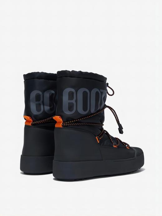 Moon Boot - Mb Mtrack Polar  - Black/Orange - 男士 - 雪地靴 - 黑色/橙色 商品图1
