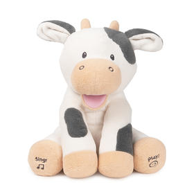 Baby gund 声动奶牛 新生儿宝宝安抚玩偶礼物毛绒玩具 0岁+