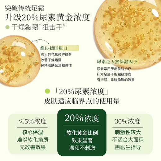 【手干脚裂专用】真皙凡士林尿素维E手足霜 | 20%尿素浓度 改善干裂鸡皮 新疆洋甘菊25年经典专研 奇华顿木质茶香调 商品图6