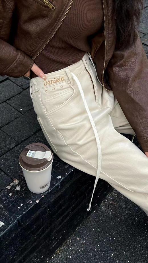 女休闲直筒裤601388 商品图5