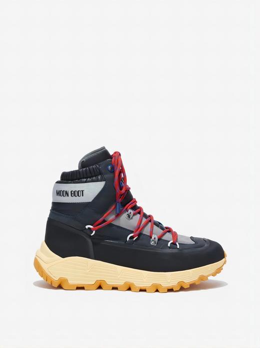 Moon Boot - Mb Tech Hiker - Black - 男士 - 雪地靴 - 黑色 商品图0