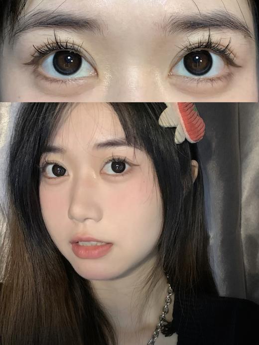 Cheoco正品半年抛 | 小黑糖美瞳 | 直径14.2着色直径13.6 | 新国货 商品图0