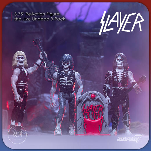 现货 Super7 Slayer ReAction Figure - Live Undead (3-Pack) 商品图0
