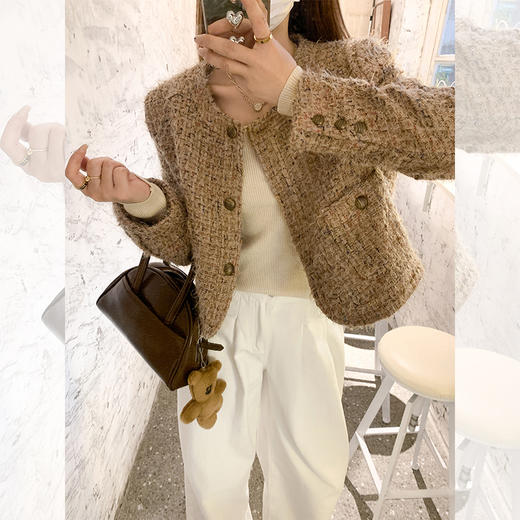 <曾小咸推荐>【新贵女孩】外套+打底衫+牛仔裤 商品图0