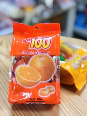 百分百 果汁软糖150g（香橙味）9556296303406
