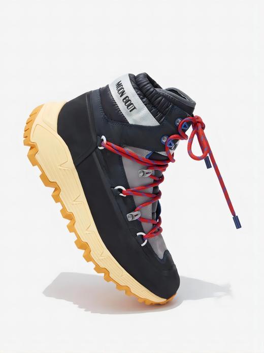 Moon Boot - Mb Tech Hiker - Black - 男士 - 雪地靴 - 黑色 商品图3