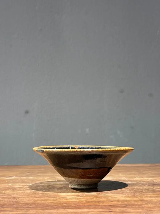 褐斑黑釉斗笠碗，顺丰包邮 商品图3