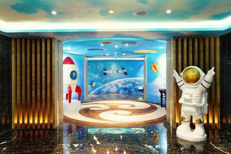 西安临潼悦椿亲子主题房+双人早餐+双人温泉