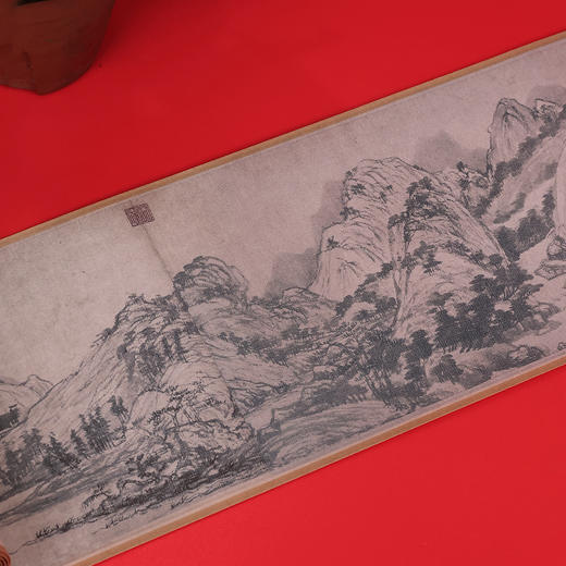 【庆学堂】 名画卷轴 高清复刻 迷你长卷轴  书画临摹/客厅装饰/经典收藏 商品图3