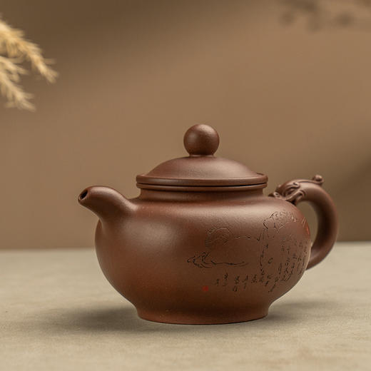 《龙吟壶》 陈玥   高级工艺美术师，高级乡村振兴技艺师，第五届“优秀青年陶艺家”、省陶瓷艺术委员会会员 商品图1