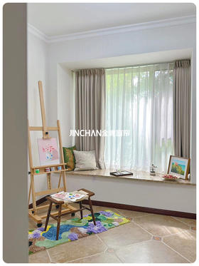 新家的100个快递｜百搭奶油白窗帘是真的好看