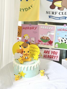 6-8寸  立体皮卡丘