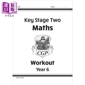 【中商原版】英国CGP KS2 Maths Workout - Year 6