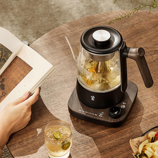【鸣盏喷淋式煮茶器】家用新款一体式全自动小型煮茶炉老白茶养生壶 商品图5